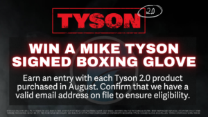 Win A Mike Tyson Signed Boxing Glove